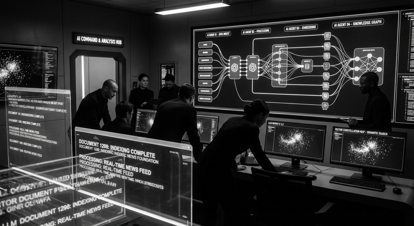 AI command and analysis hub
